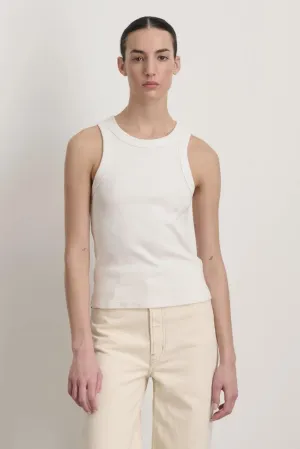 Snow White Rib Tank