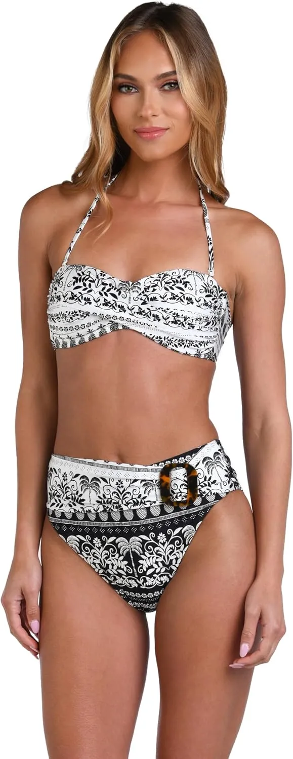 Sunshine 79 Women's Standard High Waist Pant Bikini Swimsuit Bottom