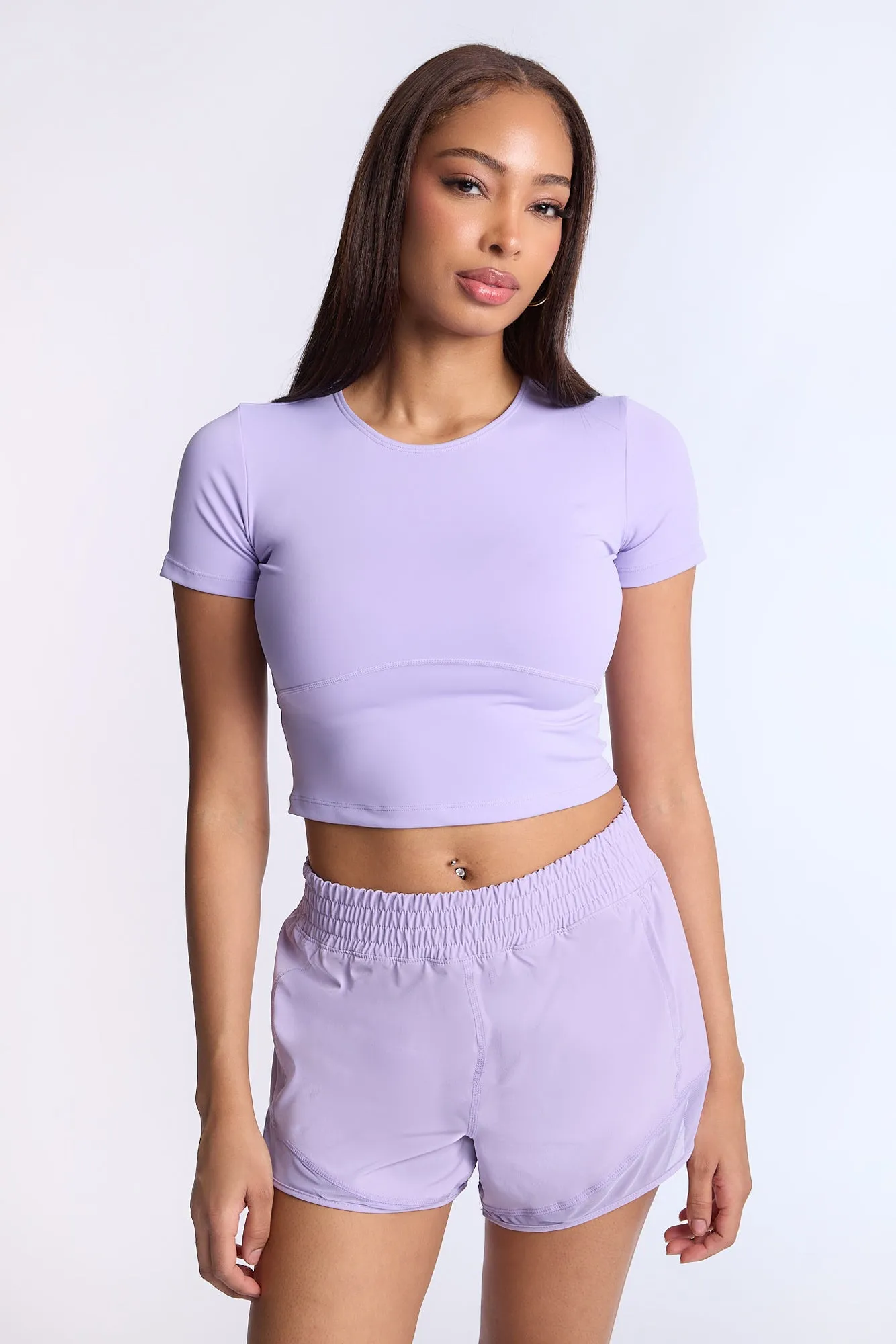 Super Smooth Short Sleeve Skimmer Top