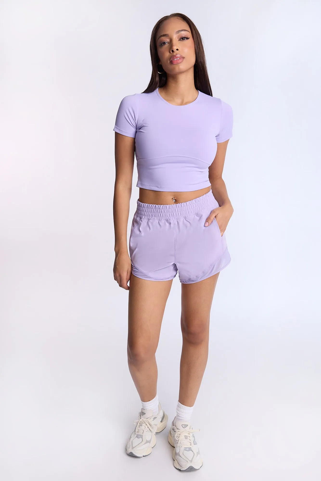 Super Smooth Short Sleeve Skimmer Top