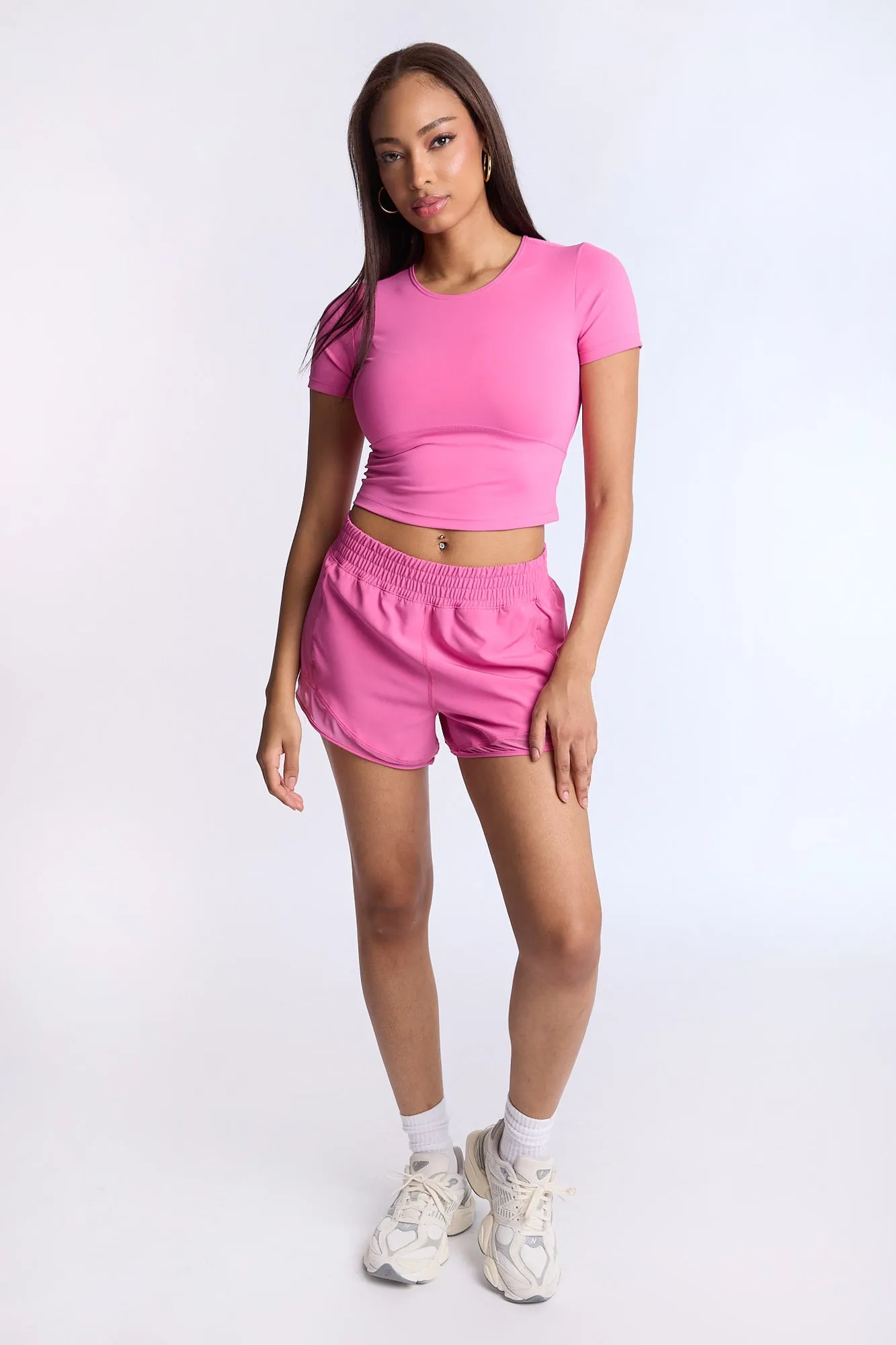 Super Smooth Short Sleeve Skimmer Top