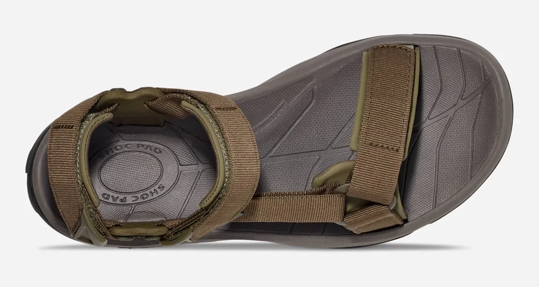 Teva M Terra Fi Lite Sandals-Dark Olive/Desert Palm