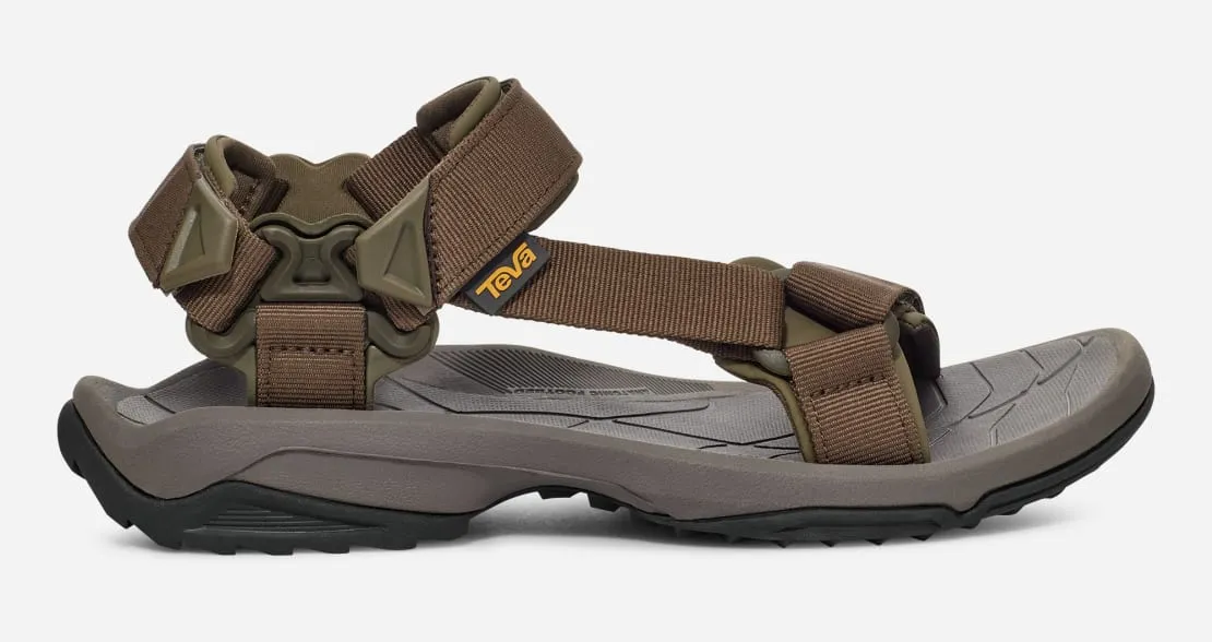 Teva M Terra Fi Lite Sandals-Dark Olive/Desert Palm