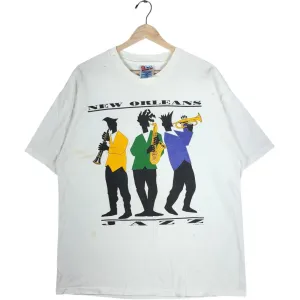 Vintage New Orleans Jazz Art Tee