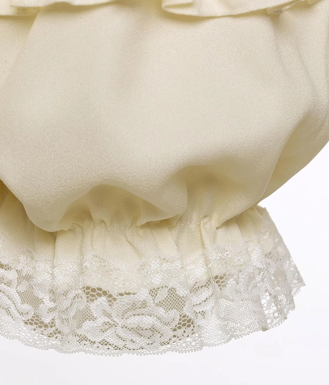 Womens Lolita Bloomers Plush Ruffles Pumpkin Pants Bottom Shorts