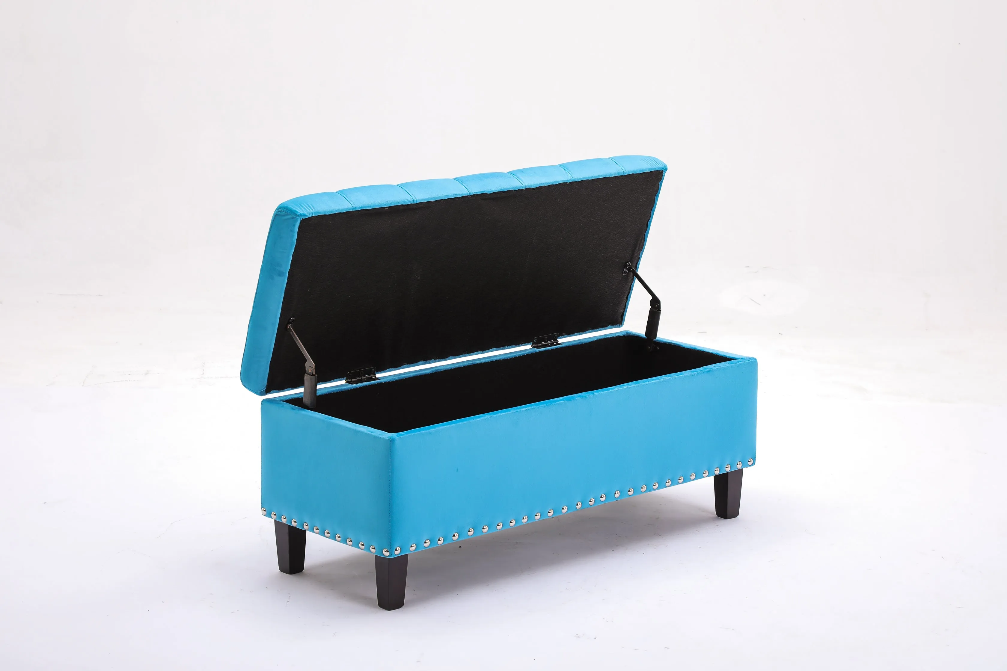 Worcester Velvet Ottoman
