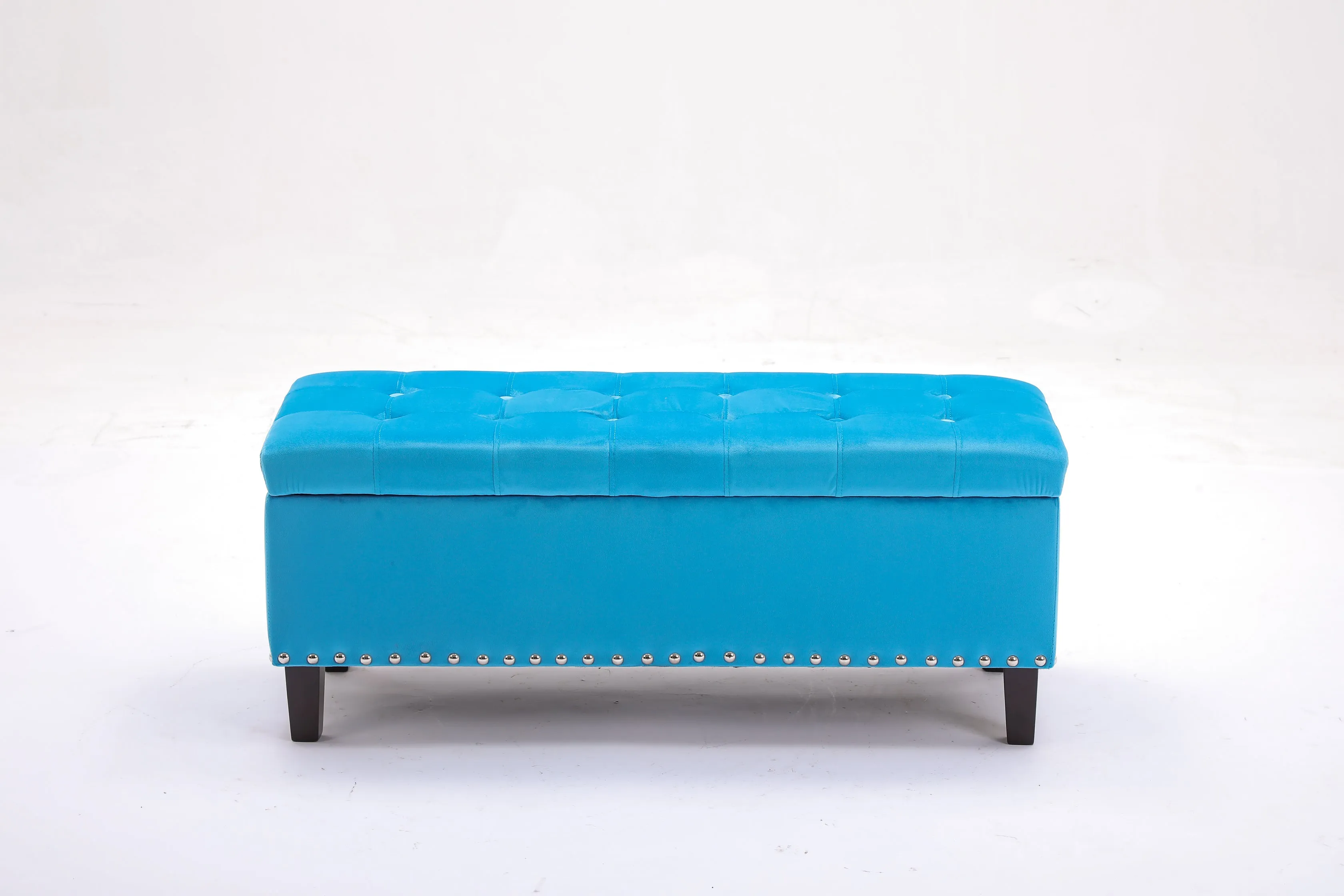 Worcester Velvet Ottoman