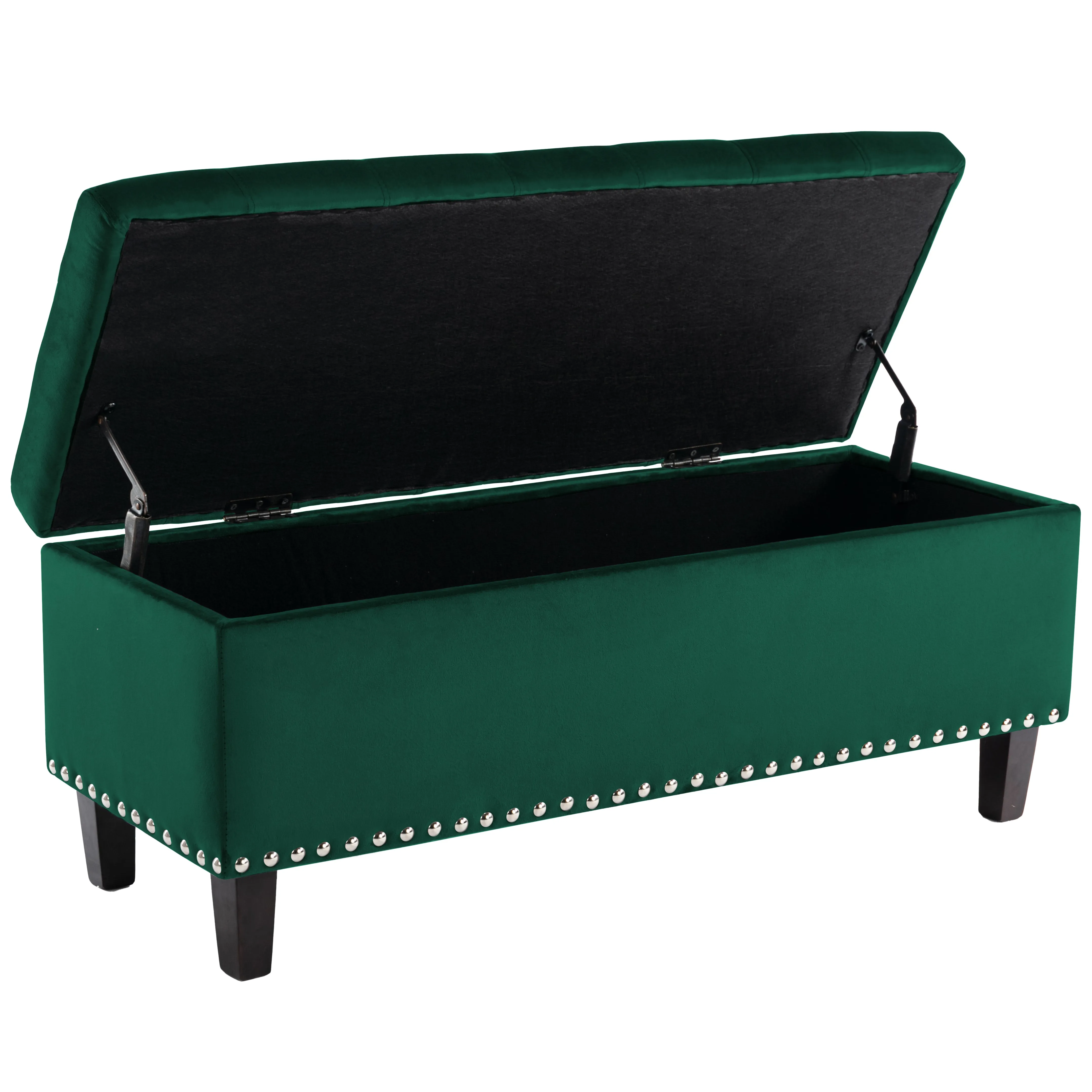 Worcester Velvet Ottoman