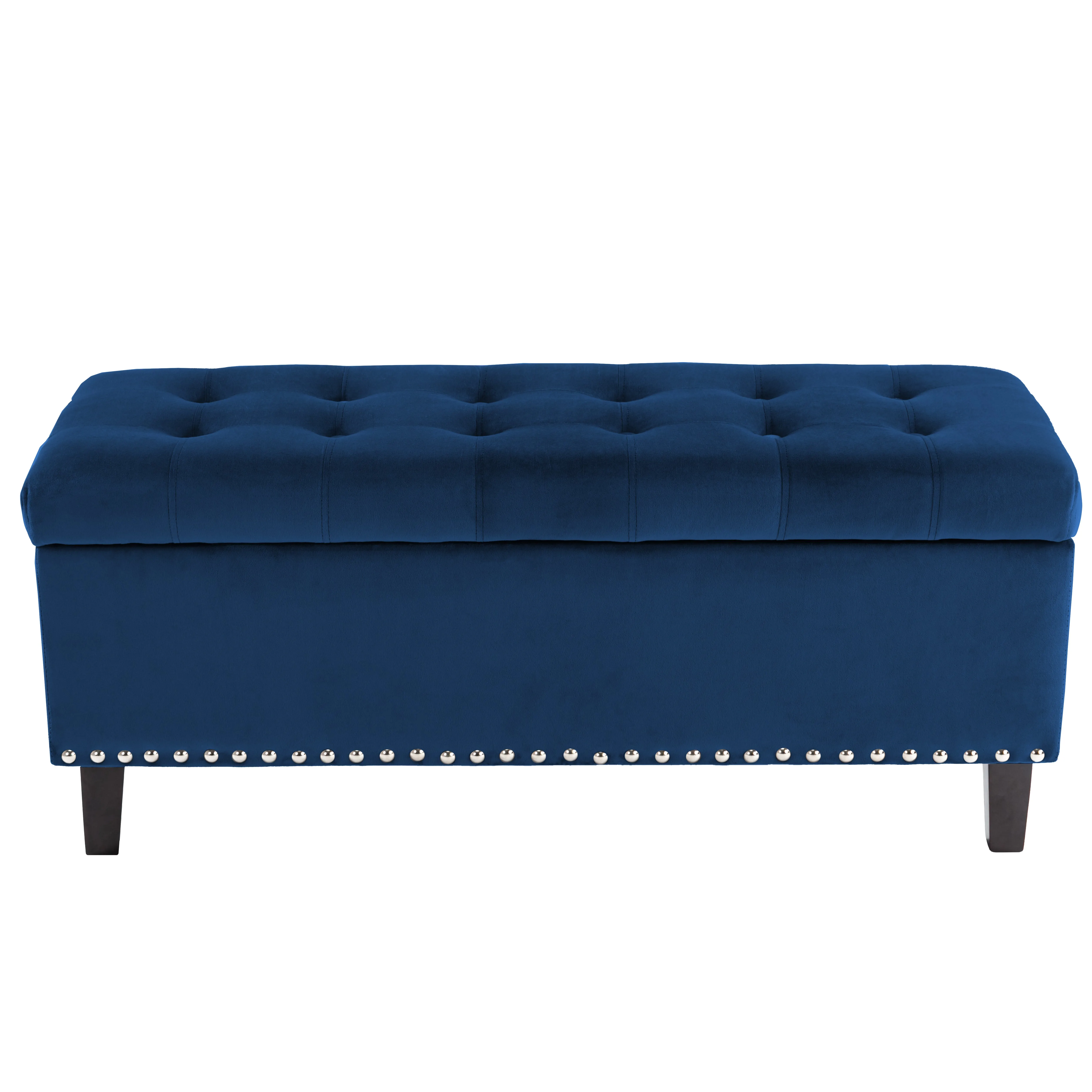 Worcester Velvet Ottoman