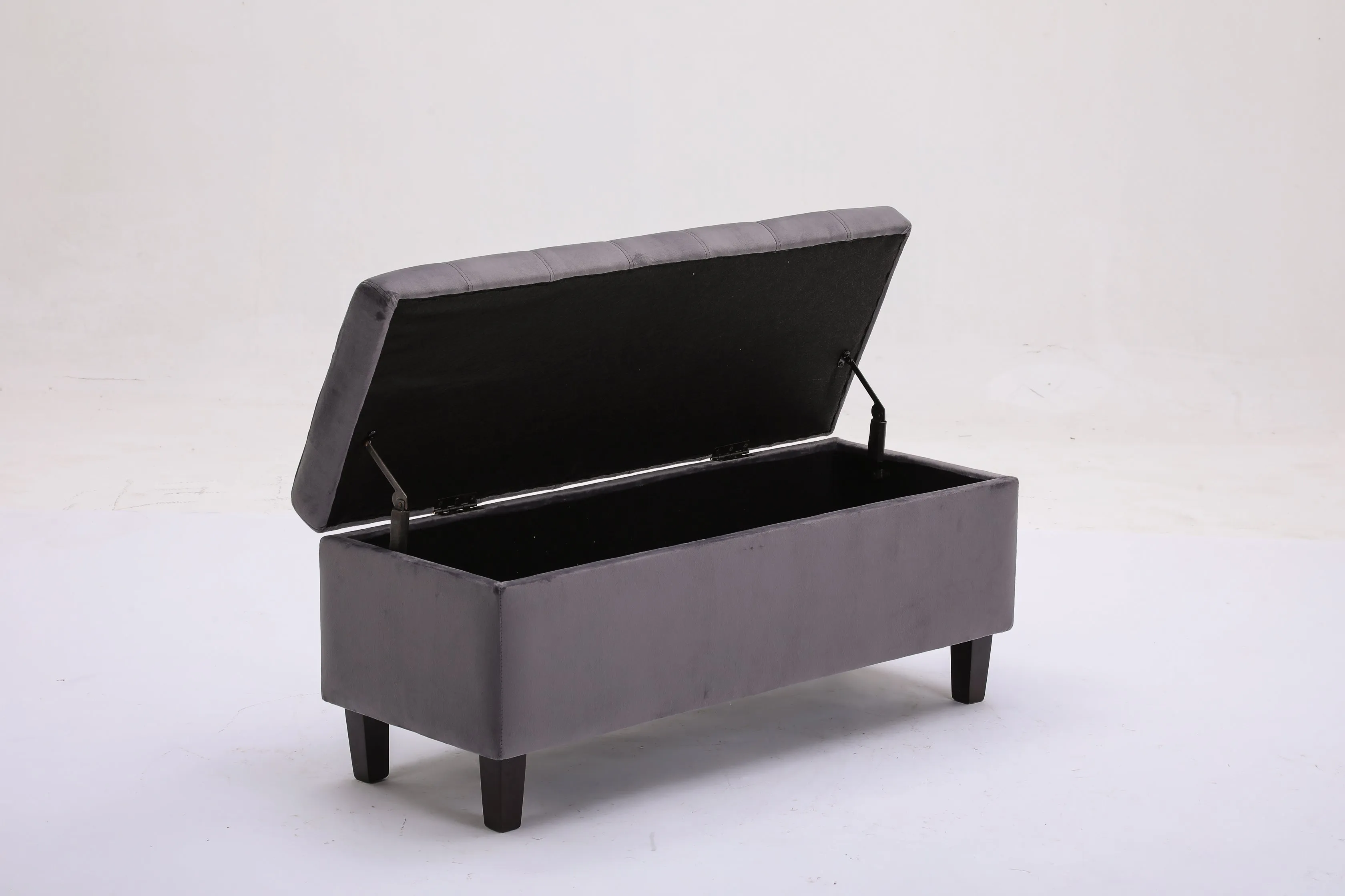 Worcester Velvet Ottoman