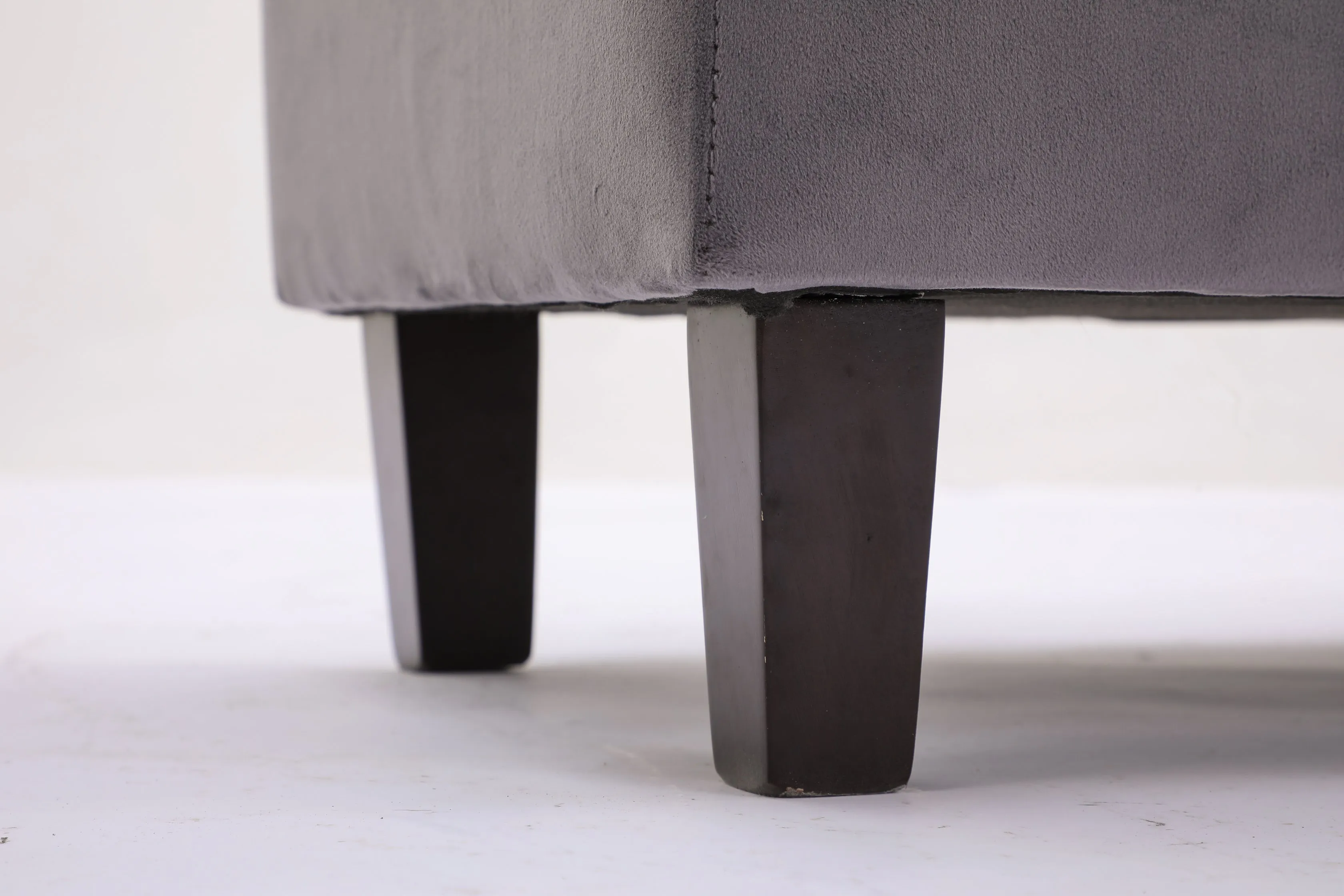 Worcester Velvet Ottoman