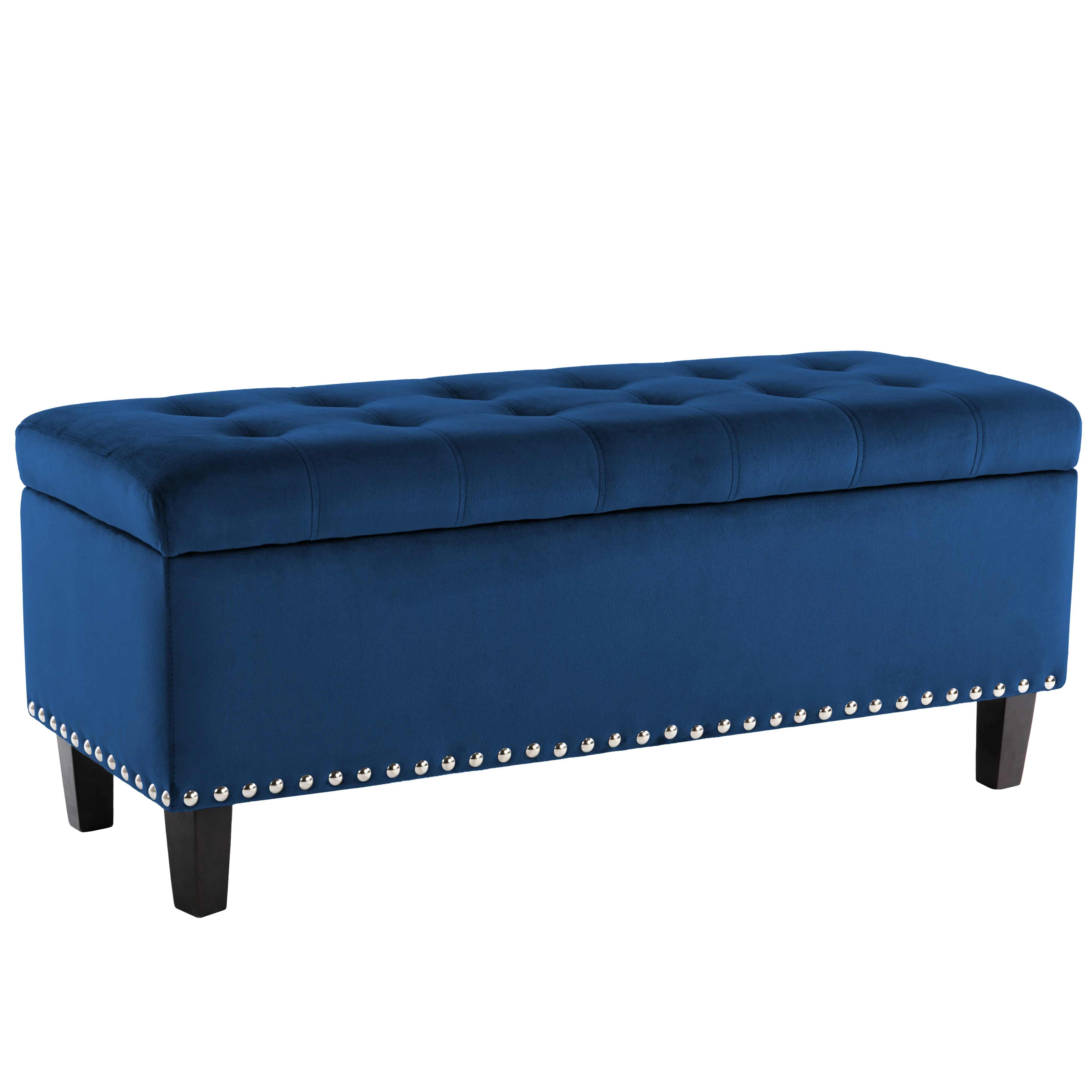 Worcester Velvet Ottoman