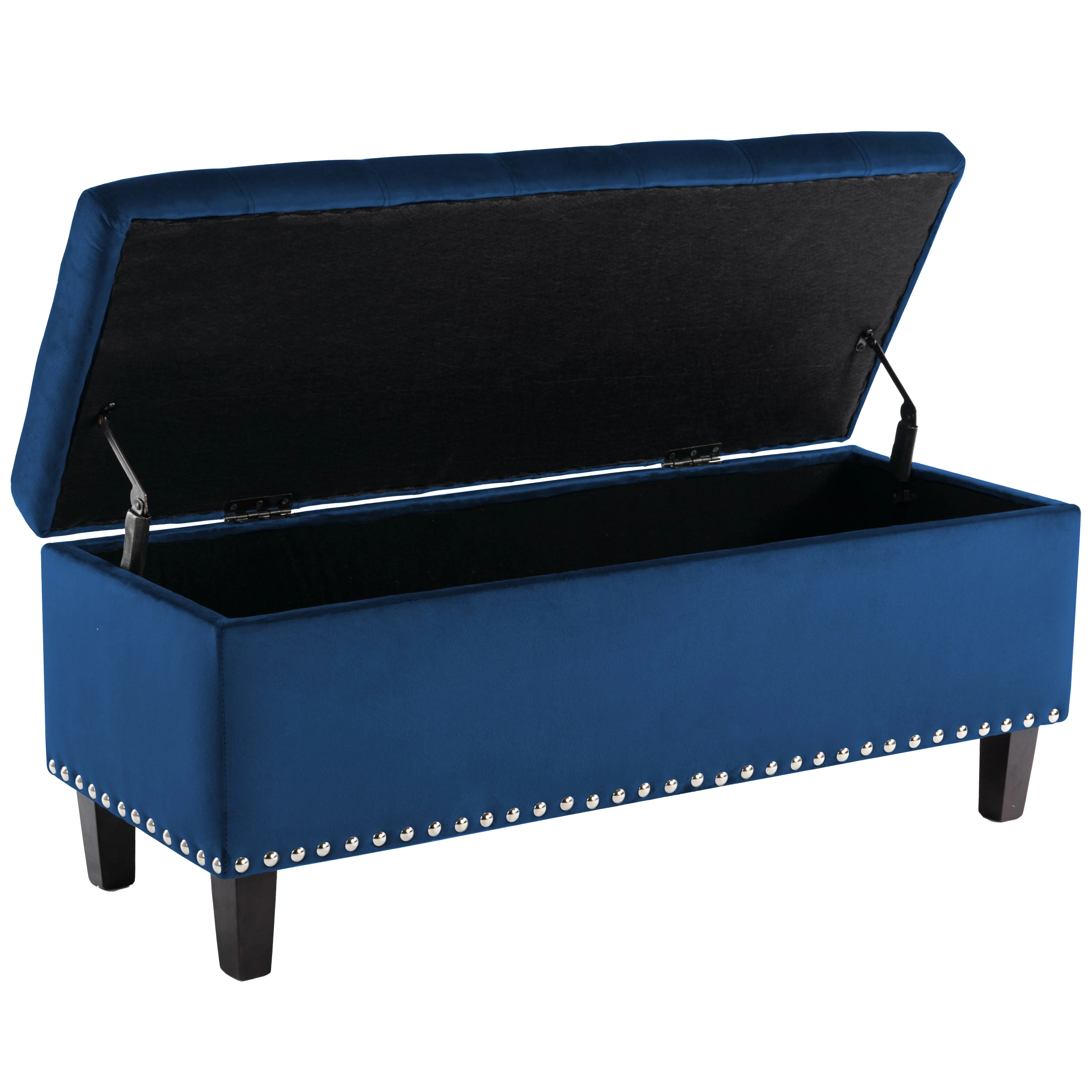 Worcester Velvet Ottoman